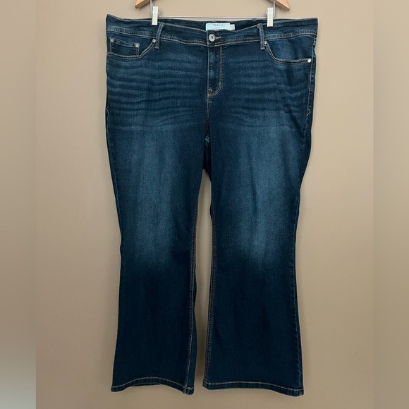 torrid Denim - {Torrid} Luxe Slim Boot Jeans in Blue - Womens 24